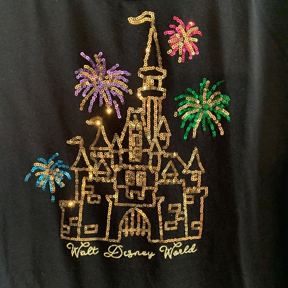 Disney Parks Tee with Sequins - Picture 2 of 3
